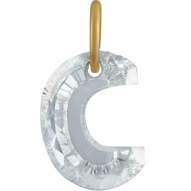 Diamond Initial Pendant