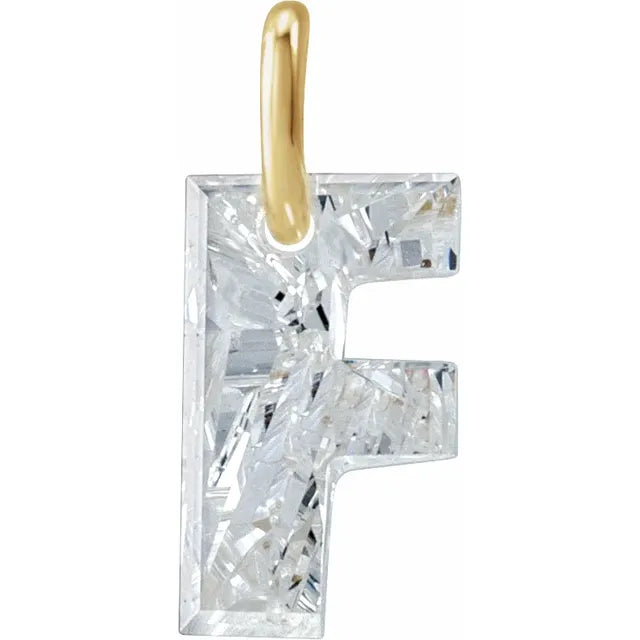 Diamond Initial Pendant
