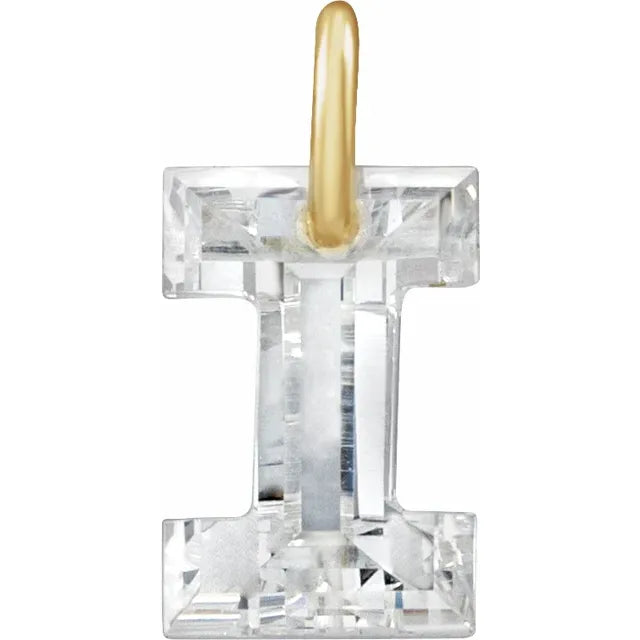 Diamond Initial Pendant