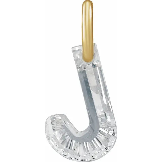 Diamond Initial Pendant