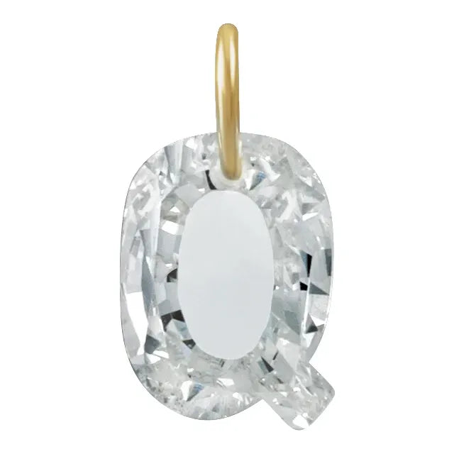 Diamond Initial Pendant