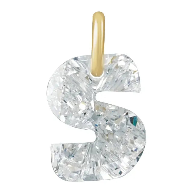 Diamond Initial Pendant