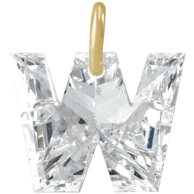 Diamond Initial Pendant