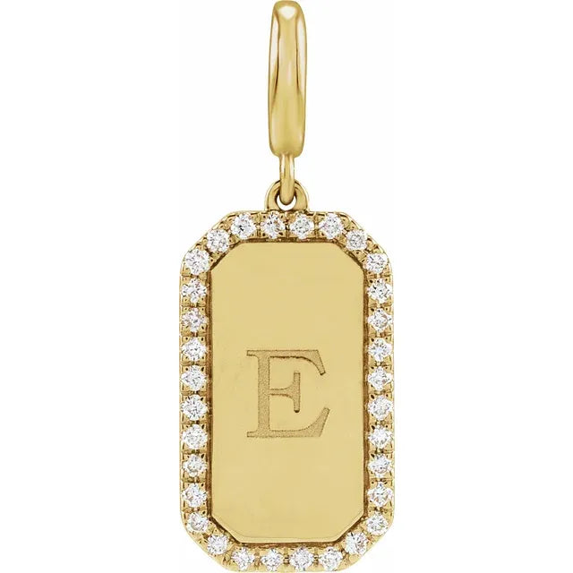 Diamond Tag Pendant